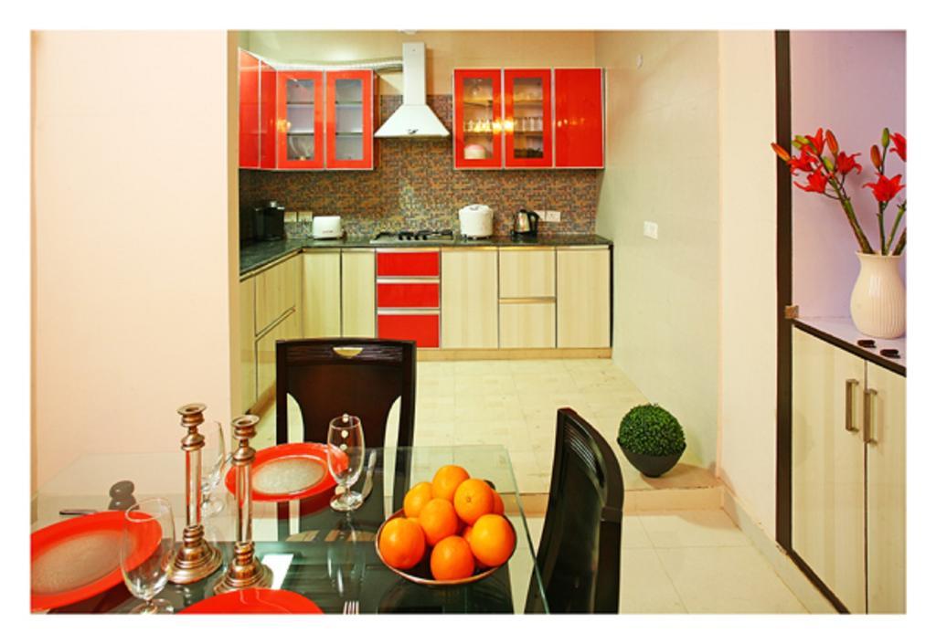Evergreen 2Bhk Service Apartment Vasant Kunj Fortis Ilbs Nuova Delhi Esterno foto